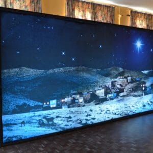 Backlit Backdrop | Single Sided Print | 300cm x 300cm
